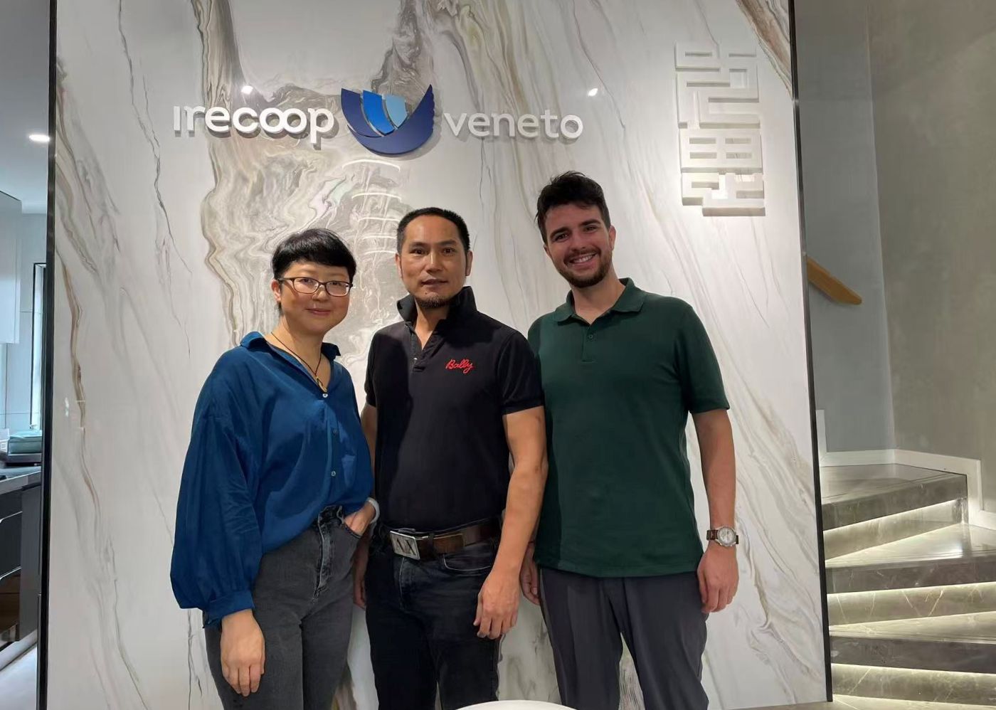 Export manager Acqua Eva a Irecoop Veneto Cina